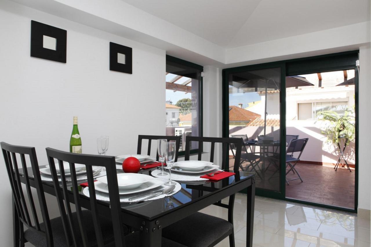 Wondrous Terrace Apartment In Cascais Center Esterno foto