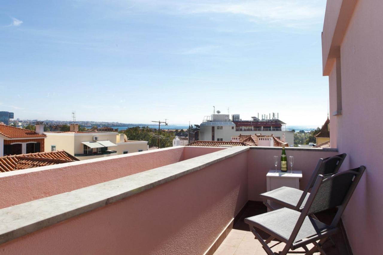 Wondrous Terrace Apartment In Cascais Center Esterno foto