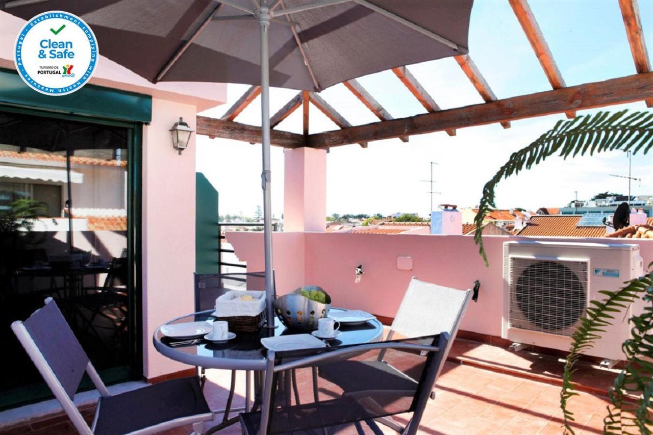 Wondrous Terrace Apartment In Cascais Center Esterno foto